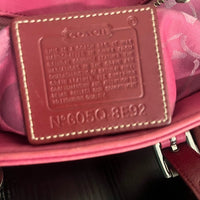 💖 Y2K (2005) Coach Fuchsia Leather Tote Bag