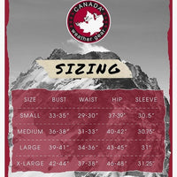 Canada Weather Gear  Red & Natural Hooded Parka