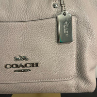 Coach -Mini Emma Satchel, Pebbled Leather
