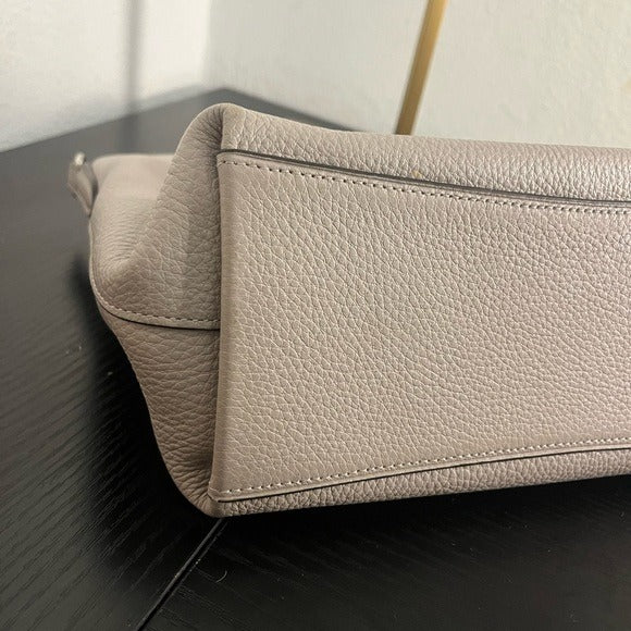 Coach -Mini Emma Satchel, Pebbled Leather